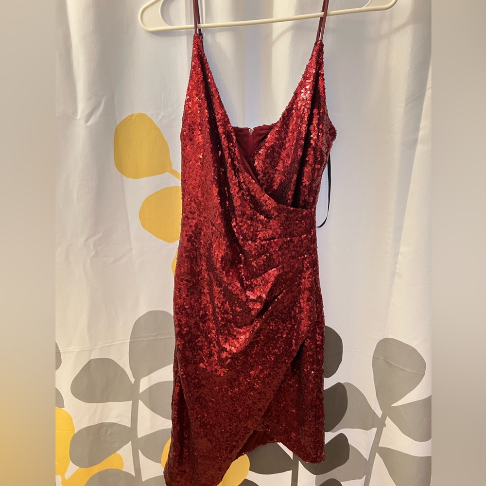 Macy’s sequin body con dress